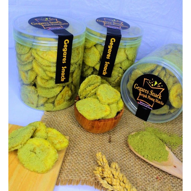 

Kripik Pisang Matcha