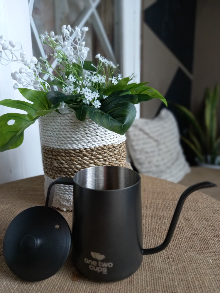 Onetwocups Coffee Maker Pot Long Drip Teko Kopi Barista