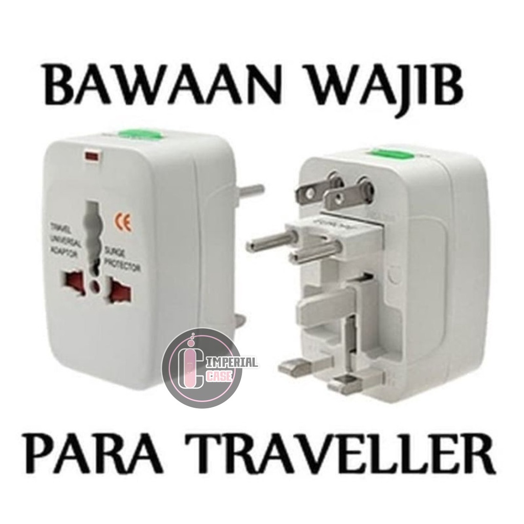 TRAVEL ADAPTOR INTERNASIONAL COLOKAN UNIVERSAL IC5218