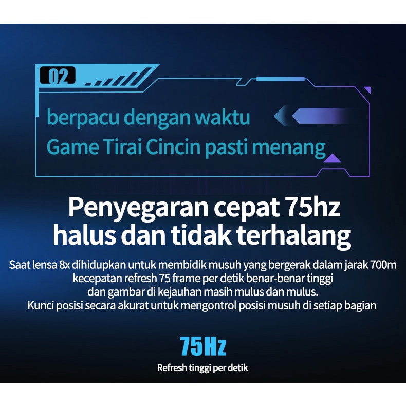 BLUE SKY Monitor definisi tinggi melengkung 27 inci, monitor komputer gaming profesional, monitor definisi tinggi 75HZ