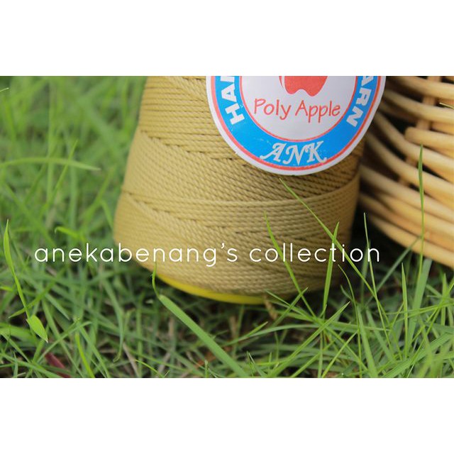 Benang Rajut Poly Apel / Apple Yarn - 1809 (Cokelat Muda)