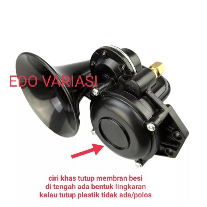Joeley_Id Klakson Scania Volvo / Klakson Keong Angin 12V/24V Mobil Truk & Bus