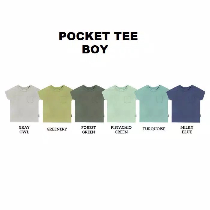 Little Palmerhaus Pocket Tee New ( 1Y, 2Y, 3Y )