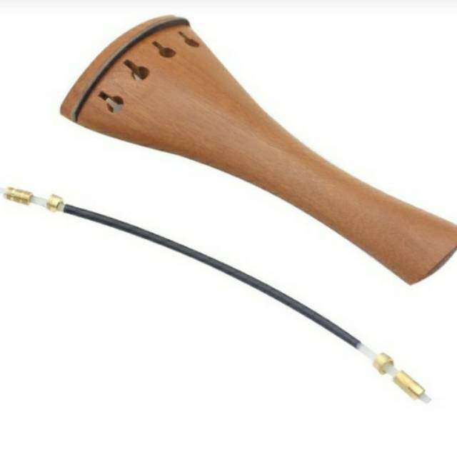 Tail piece coklat biola violin Tailpiece Jujube