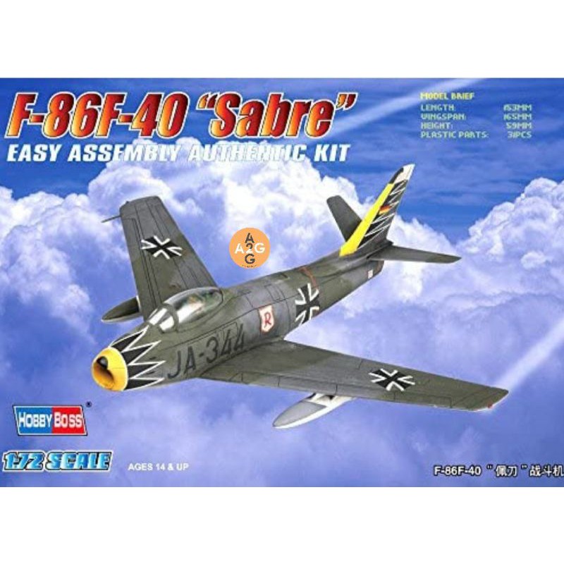 Model kit Hobbyboss F 86 SABRE 1 72