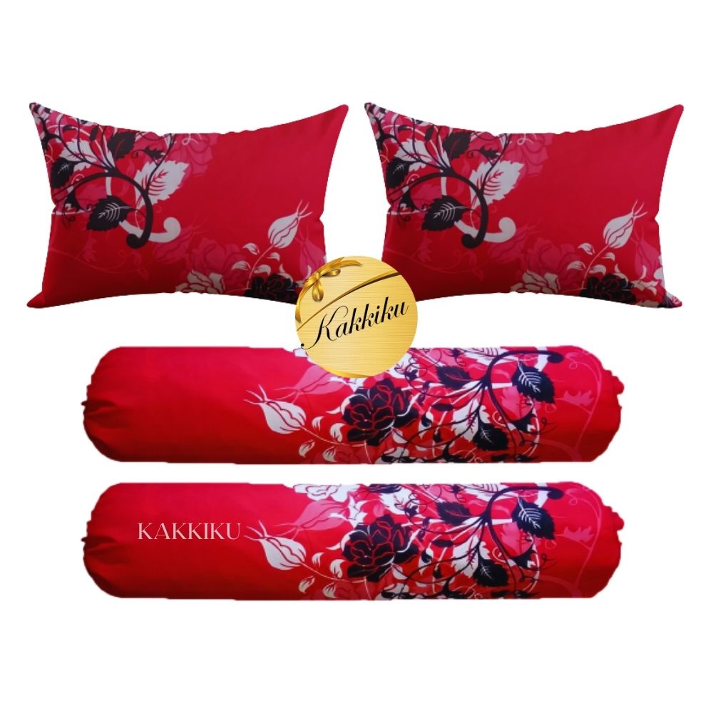 Paket Hemat Sarung Bantal Set isi 4 pcs motif dan karakter