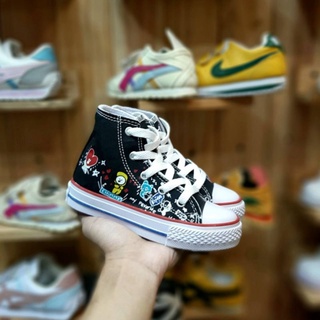 funky converse high tops