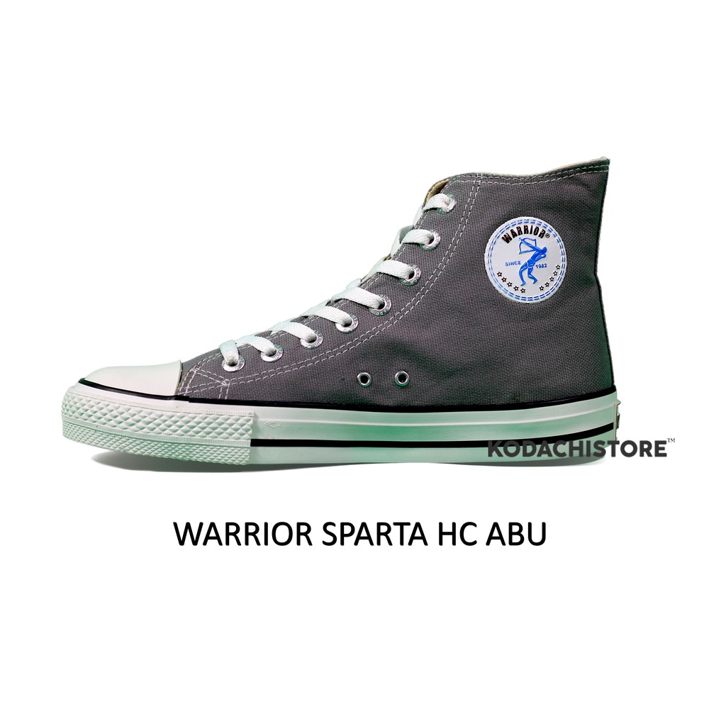 Sepatu Warrior Sparta HC Dark Grey - Warrior Original Vulcanized Shoes