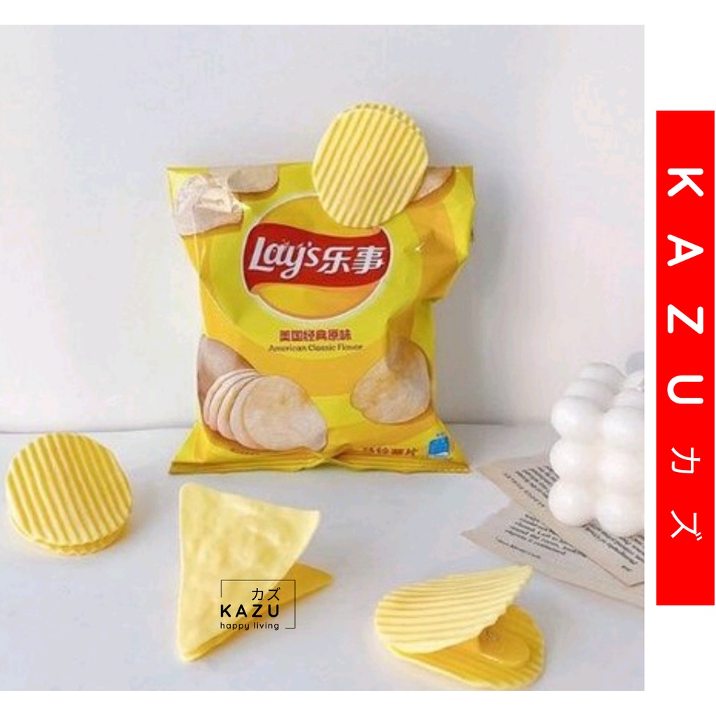 KAZU KHL231 Jepitan Kantong Pembungkus Makanan Snack Potato Chips Clip