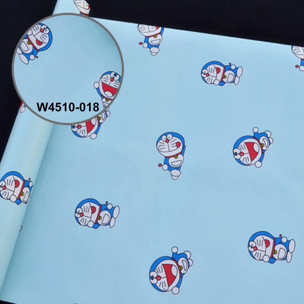 Wallpaper Kamar DORAEMON HK Sticker Dinding Dekorasi PREMIUM QUALITY 45cm x 1mtr