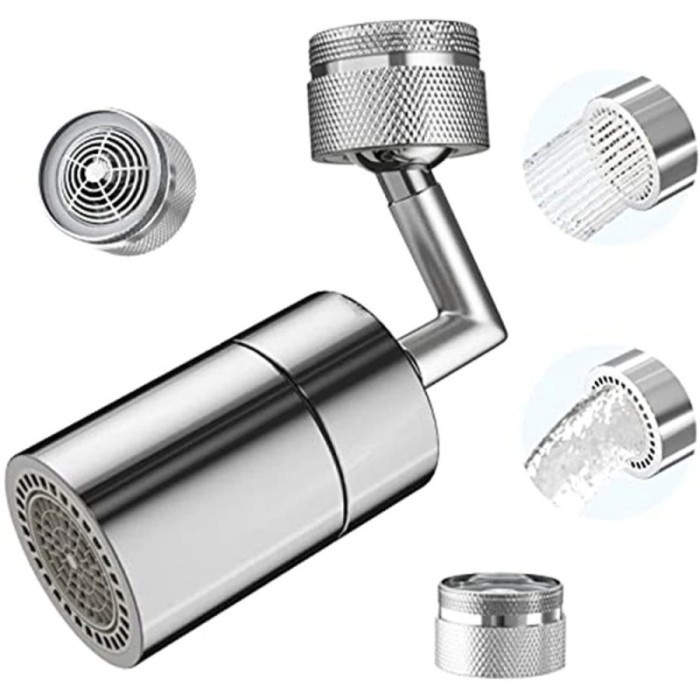 720° Splash Filter Faucet - Sambungan Kran Air - Faucet Connector