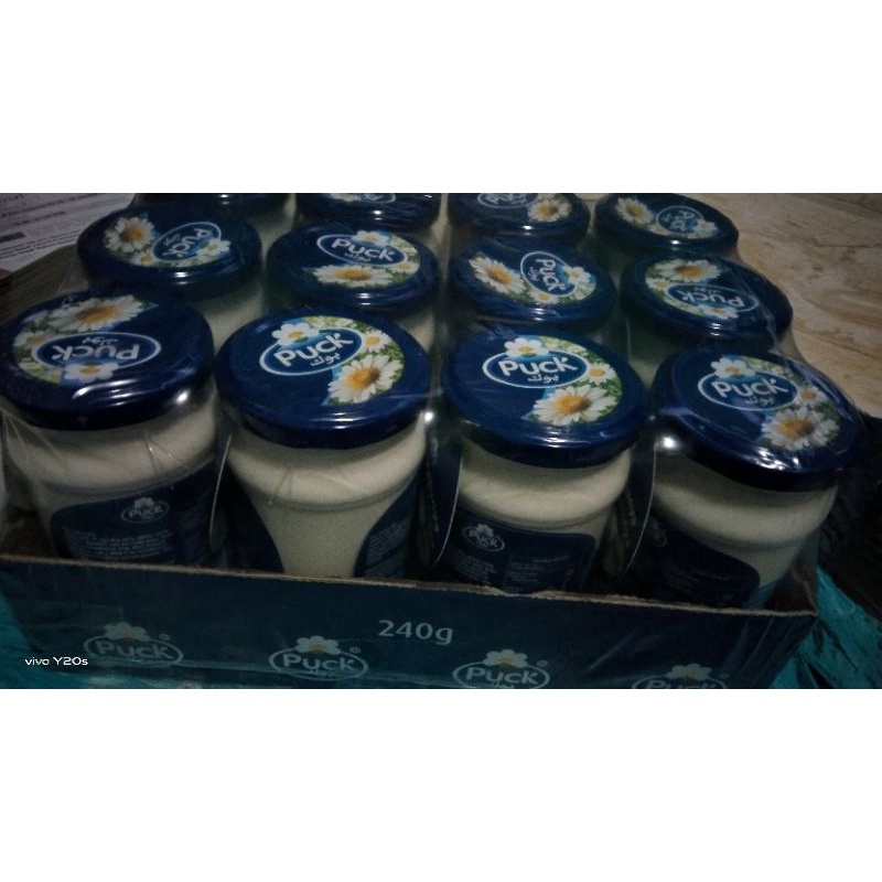 puck cream cheese atau Arla spread