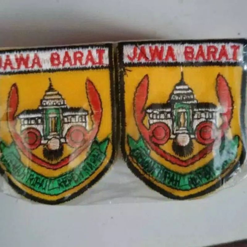 Bordir custom logo sekolah kwarda kwarcab nama