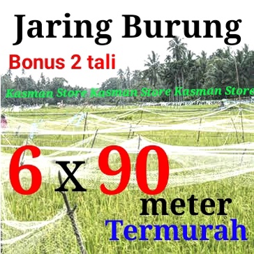 Kasman Jaring burung jaring padi jaring emprit sawah jaring perkutut mandar