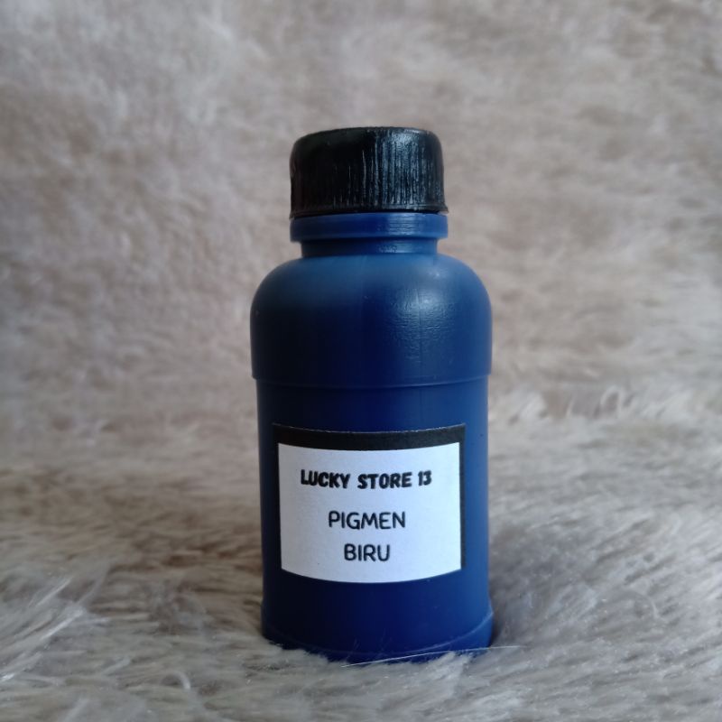 PIGMEN 60GR BIRU Blue Besar Pewarna Sablon Color Colour Bundle Slime Clay DIY Waterbased Tie Dye Pig