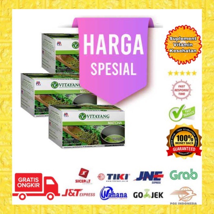 

Vitayang matcha teh hijau berklorofil kk indonesia original 3 box