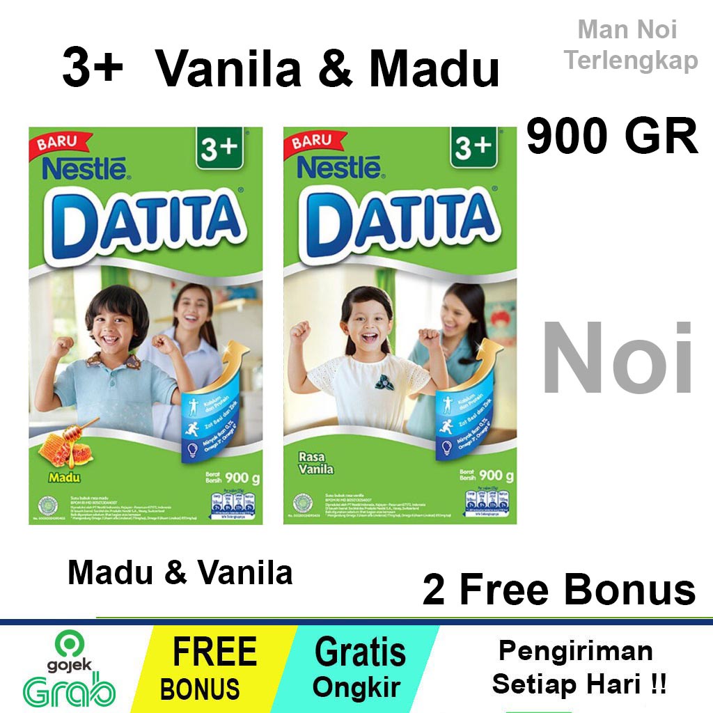 

Nestle DATITA 3+ Madu,Vanila Susu Anak 3-5 Tahun Box 850g