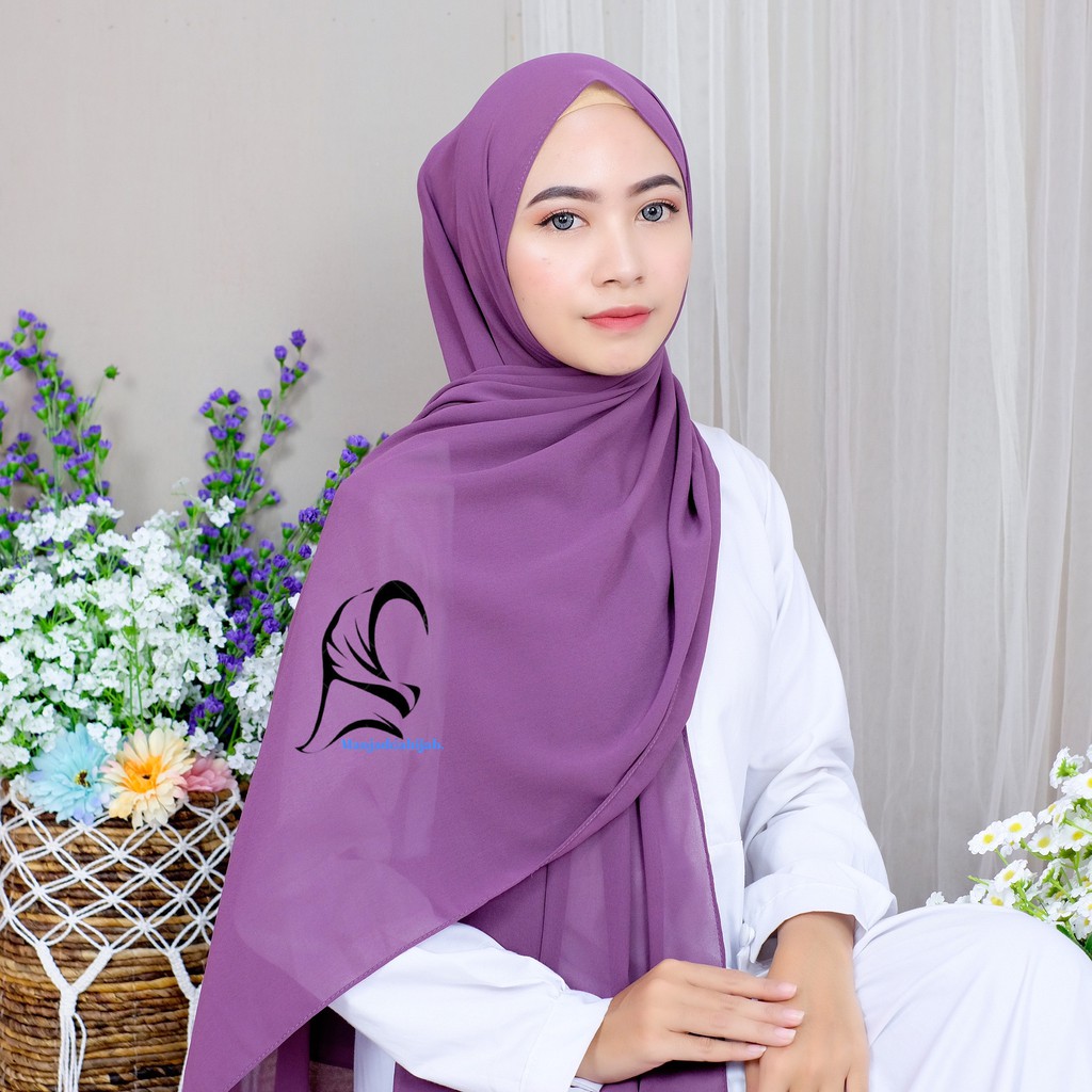 PASHMINA TALI&KARET CERUTY 180x75 CM KATALOG 2-Purple(180x75)