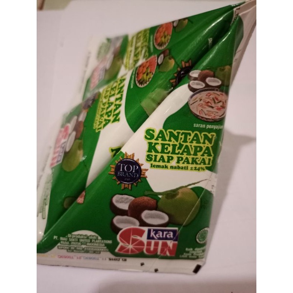 

SUN KARA SANTAN TCA UKURAN 65ML / santan instan / santan kara siap pakai