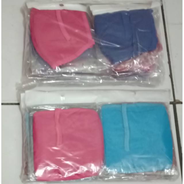 Masker kain polos warna random/masker motor