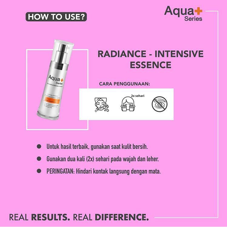 AQUA+ AQUAPLUS SERIES Radiance Intensive Essence 30ml