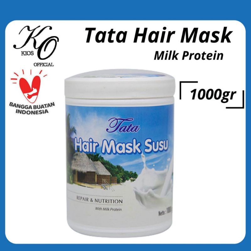 Tata Hair Mask &amp; Hair Spa Glowing Keratin Rambut 400gr &amp; 1000gr