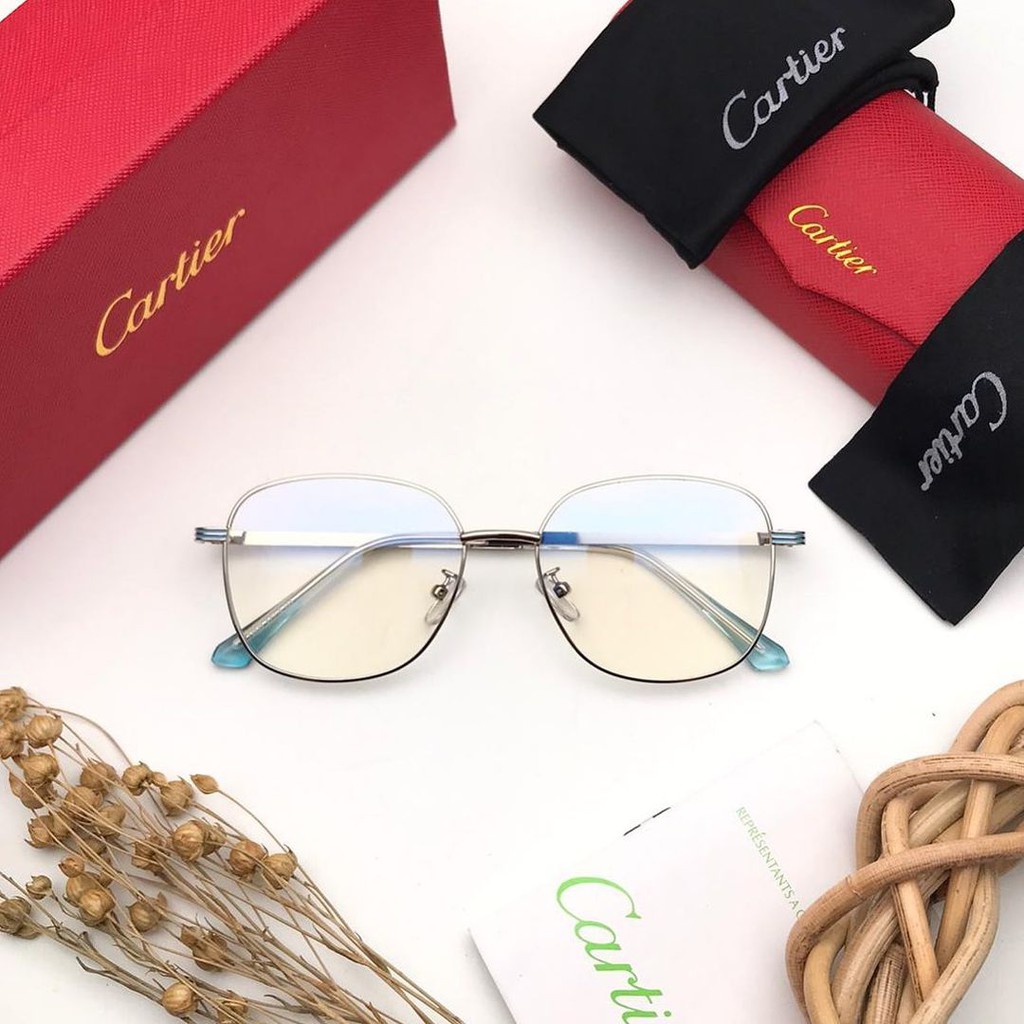 (FREE ONGKIR) KACAMATA CARTIER / BISA GANTI LENSA / ANTI RADIASI / BLURAY / PHOTOCROMIC/BLUCROMIC