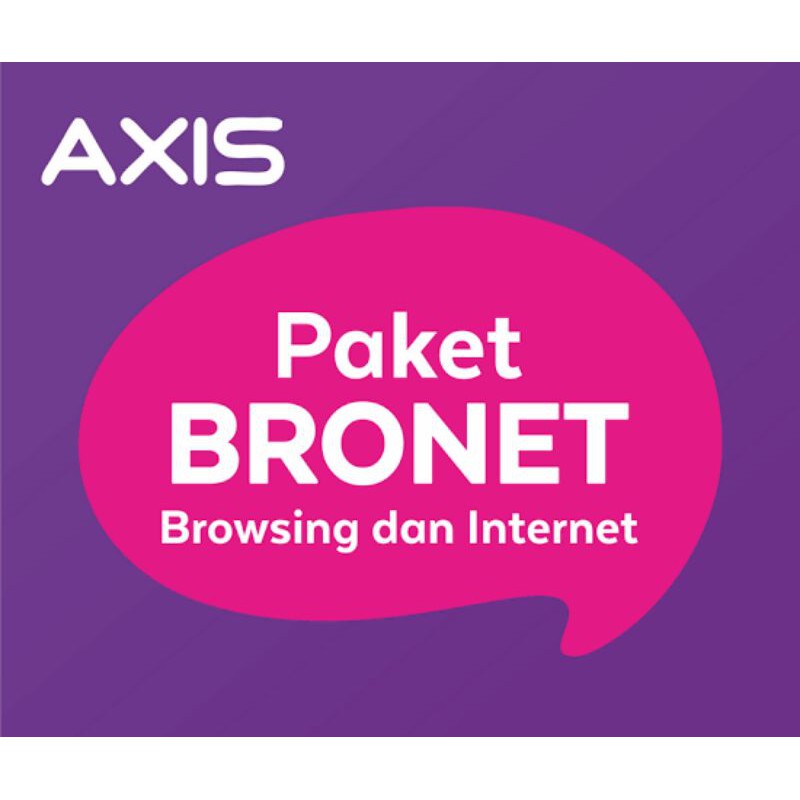 Inject Paket Data Axis BRONET Masa Aktif 60 Hari