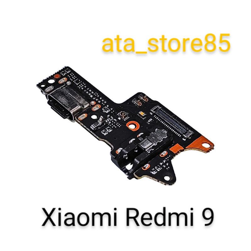 Papan Charger Xiaomi Redmi 9 | Redmi9 PCB UI+Mic Connector Charger Board Konektor Cas Flexible Flexibel Carger Original