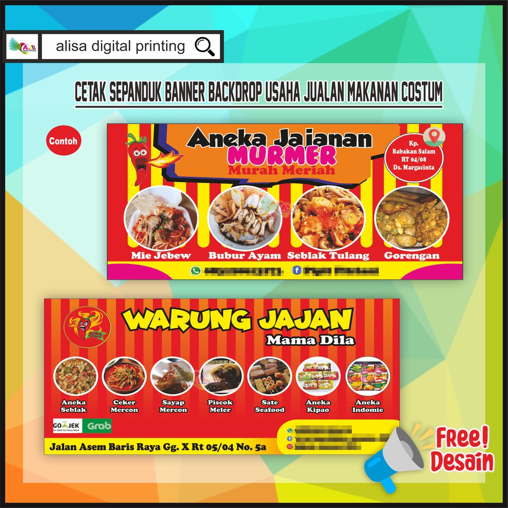 Contoh Desain Spanduk Banner Warung Makan Crimealirik Page 7618