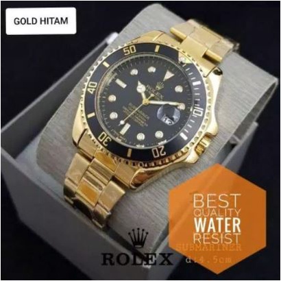 Rolex Submariner Jam Tangan Pria Rantai Date free box