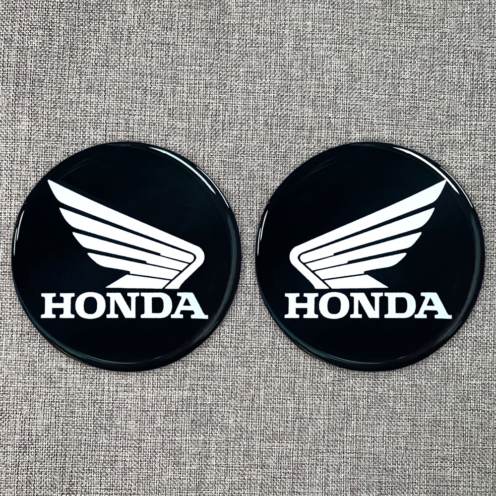 ❤READY STOCK❤ Honda 3D Reflective Logo Decal Epoxy Soft Glue Helmet Decoration Sticker Motorcycle