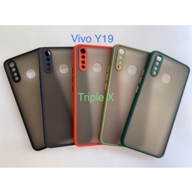 SELIKON/CASE CASING VIVO Y19 PELINDUNG BELAKANG HP