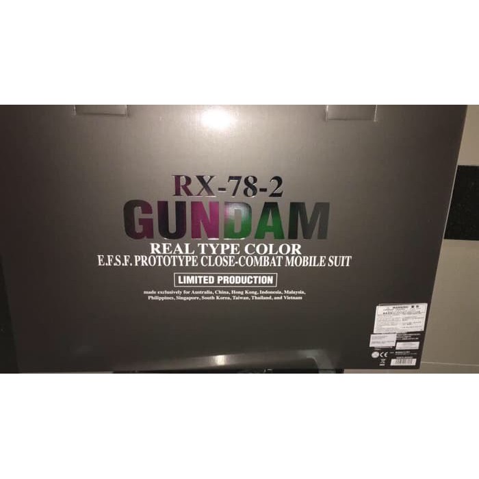 Jual  PG RX 78 2 Real Type Color