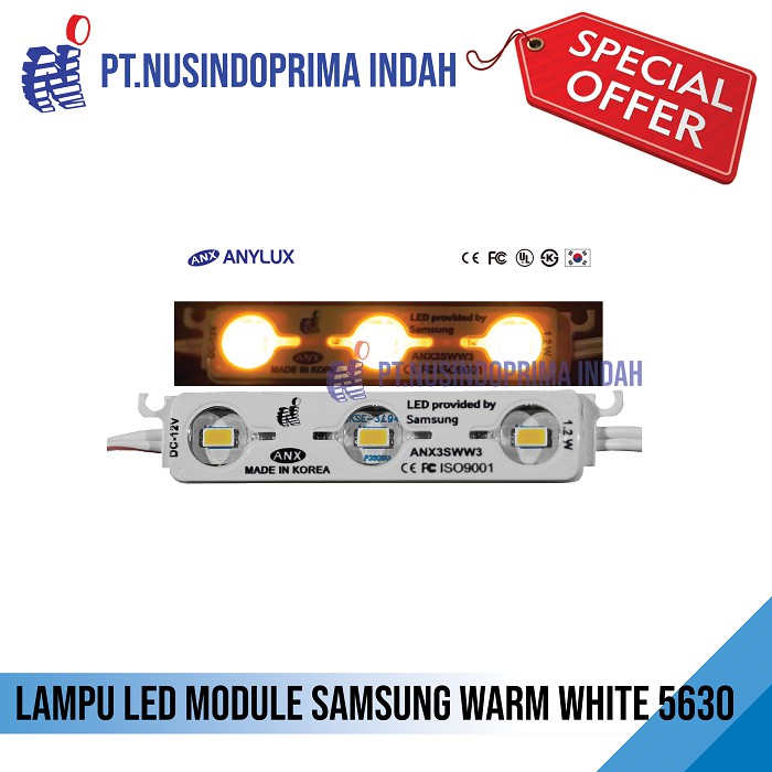 LED Module Samsung Warm White 5630