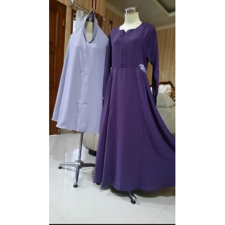 Set Gamis Cadar Wollycrep