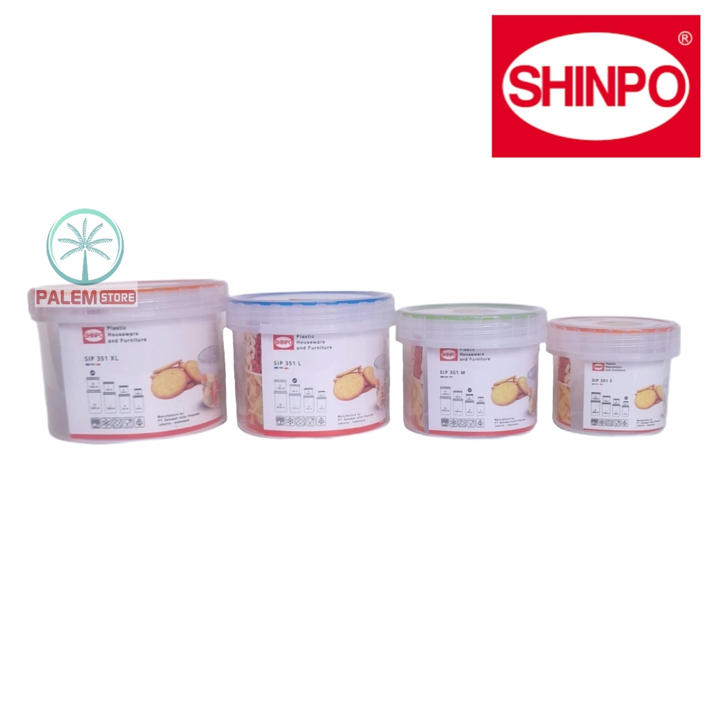 Shinpo SIP-352 Keep Series / Toples Plastik Shinpo SIP-351 Nest Series / Tempat Cemilan SIP-328S segi