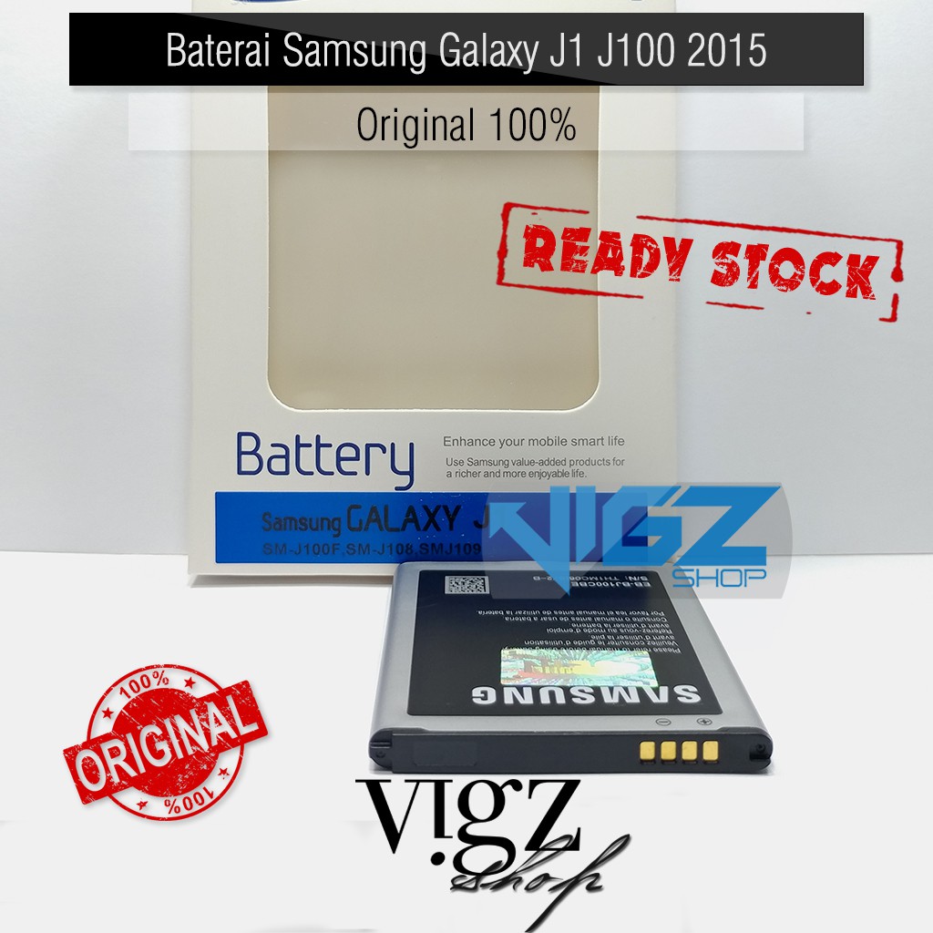 Baterai Samsung Galaxy J1 J100F 2015 Original 100%