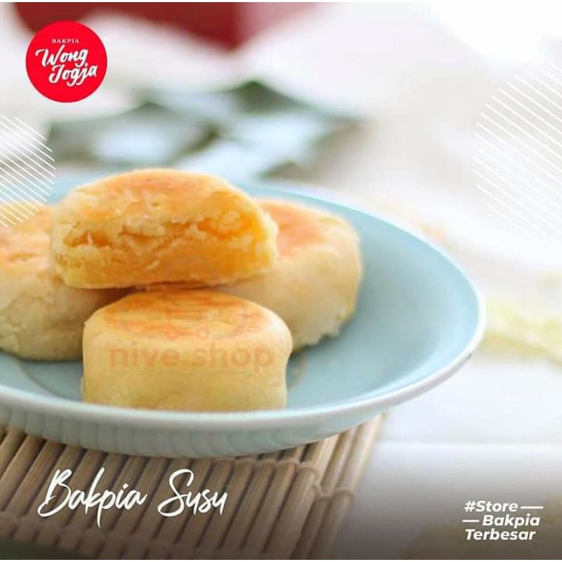 

[TERLARIS] Bakpia Wong Jogja Rasa Susu Isi 15 Pcs