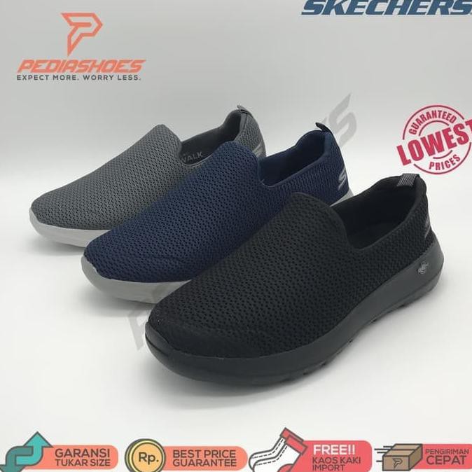 Skechers GoWalk Max / Go Walk Goga Yoga Mat Men Sepatu Pria Original