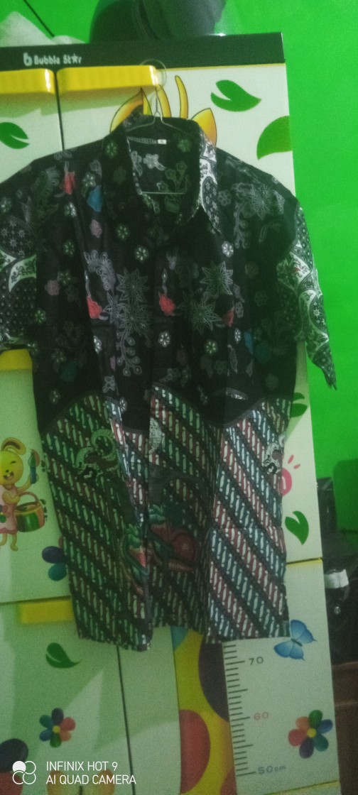 Maura Couple - Sania Ruffle Batik Couple Ori Ndoro Jowi Garansi Termurah Shopee - Batik Modern Solo