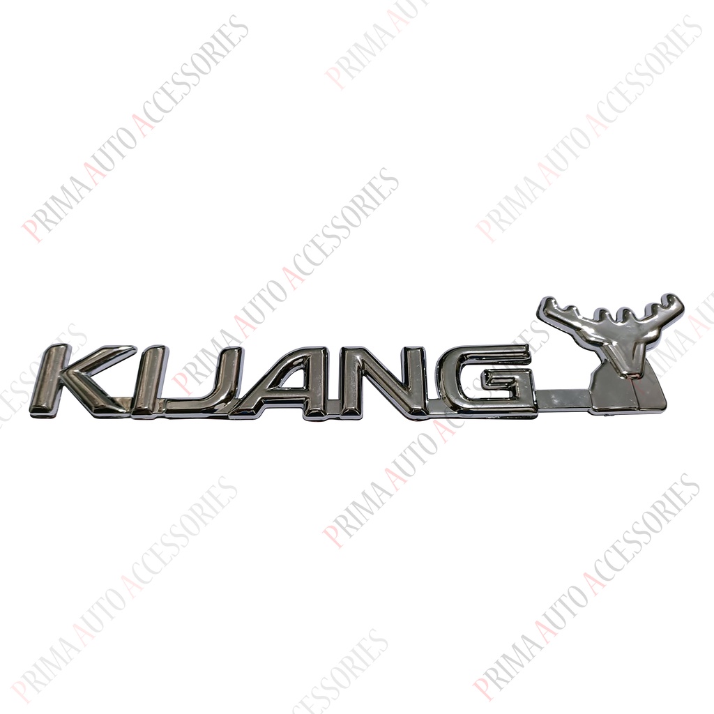 Emblem Belakang Toyota KIJANG Kapsul LGX-SGX-LSX-SSX Chrome