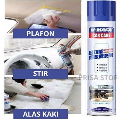 SKIKI91- All Clear Interior Mobil Foam Pembersih Serbaguna/Terbaru