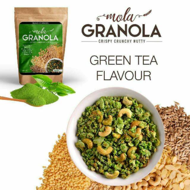 

Mola granola green tea