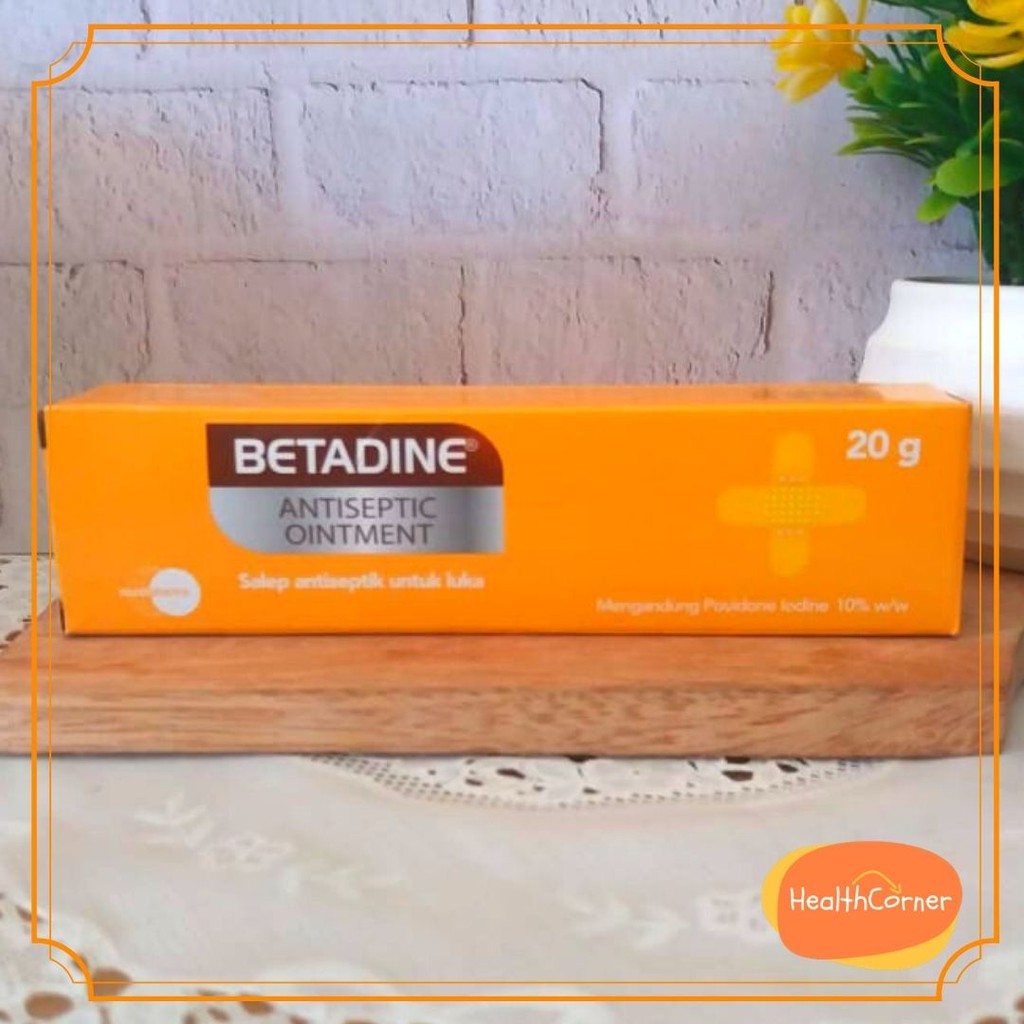 Betadine Ointment 20gr / Salep Antiseptik Untuk Luka