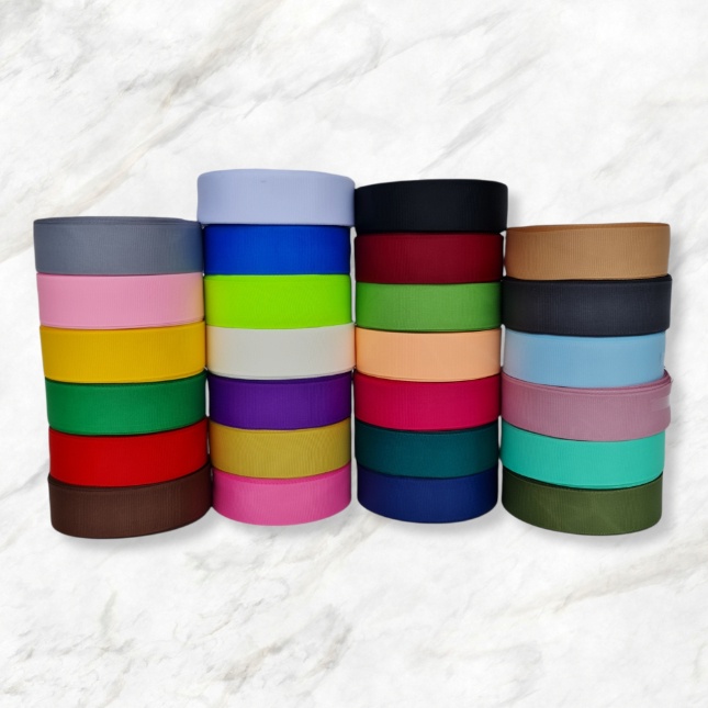 

Pita Grosgrain Polos Semua Ukuran Lengkap Premium High Quality