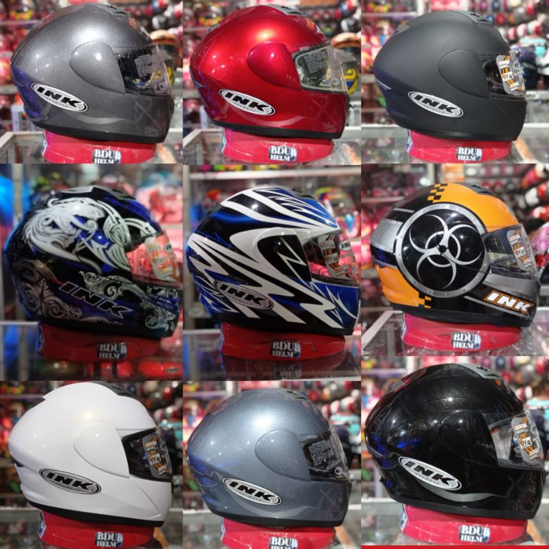 Jual Helm Ink Cl Solid Motif Series Original Sni Dot Shopee