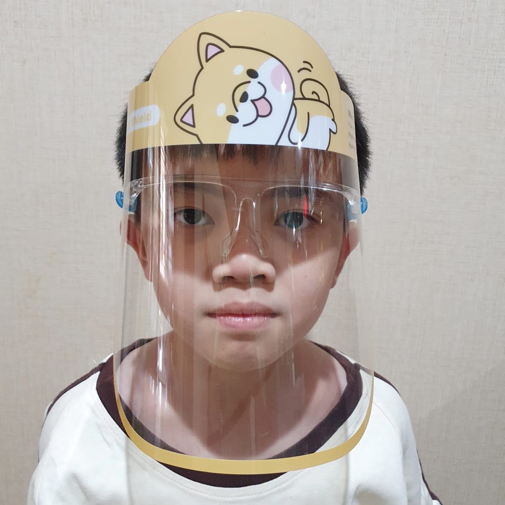 FACE SHIELD KACAMATA ANAK-ANAK FS02 FACE SHIELD PELINDUNG MUKA FACE SHIELD ANAK-ANAK KEKINIAN