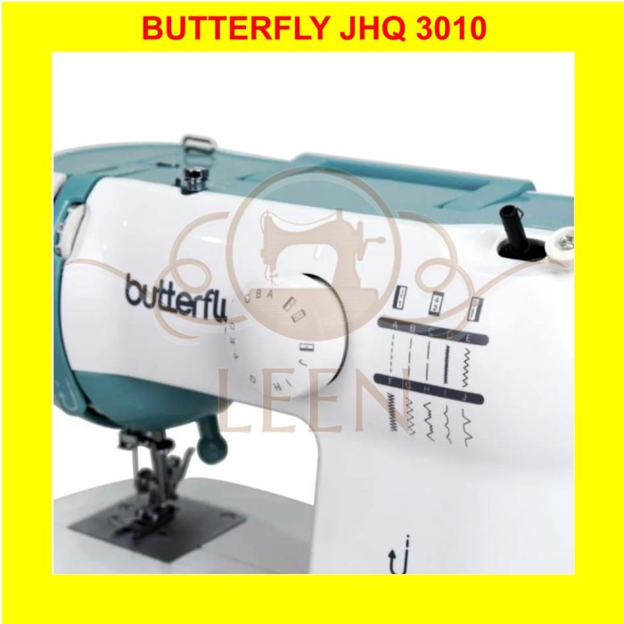 Mesin Jahit BUTTERFLY JHQ 3010 Portable Multifungsi JHQ3010 LEEN