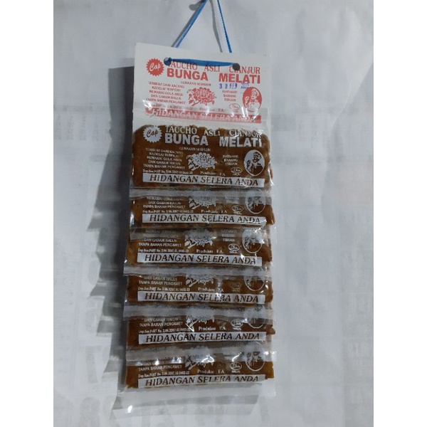 

Tauco cap Bunga Melati 35g/pcs